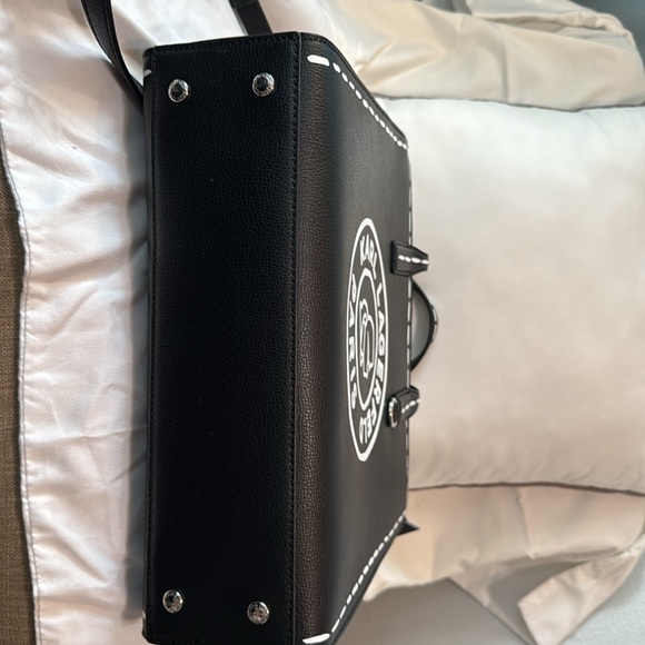 NWT Karl Lagerfeld Black & White Two-Way Bag - Picture 8 of 9